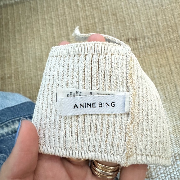 Anine Bing Knit Structured Bralette - Picture 2 of 3